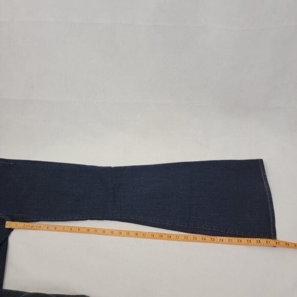 MADEWELL Womens 25 Jeans FLEA MARKET FLARE Dark Indigo Blue KENNER Wash E0394 - Picture 13 of 15